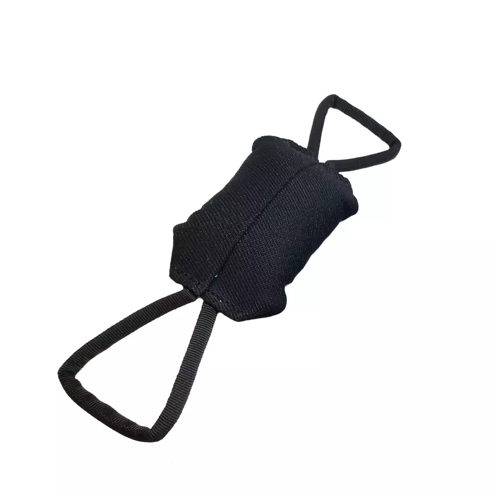 Nylcot bite pad with stiff handles