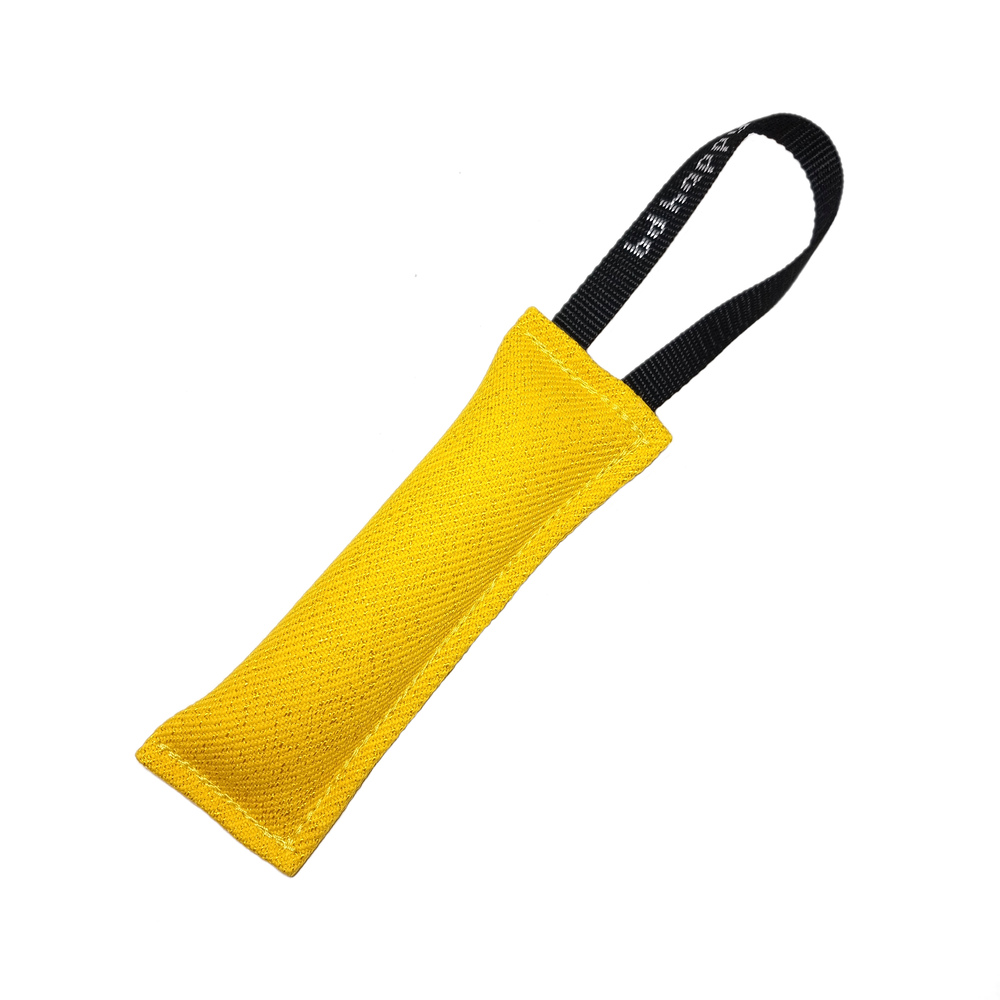 Nylcot bite tug with handle