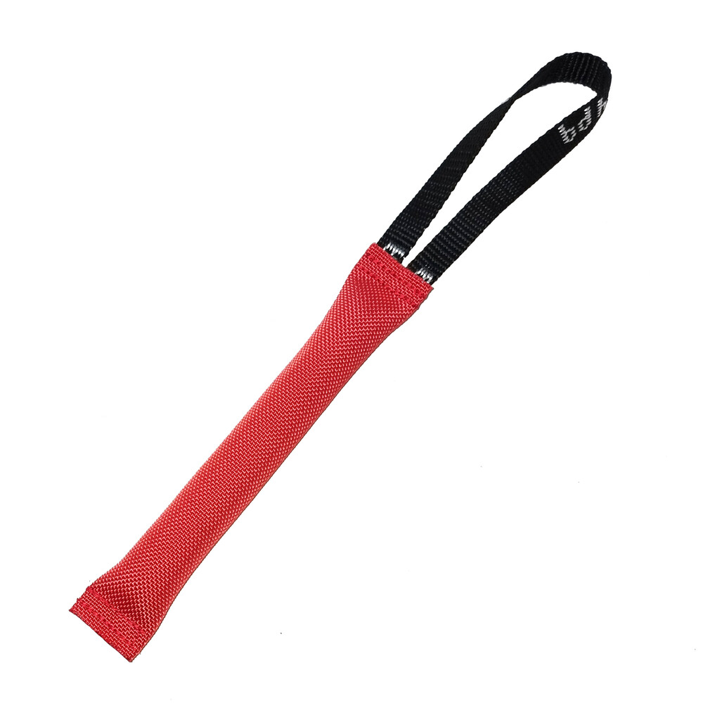 Fire hose bite tug with handle