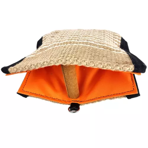 Jute bite wedge with handle - 29x24cm 2