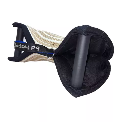 Jute bite wedge with two handles - 34x20cm 2