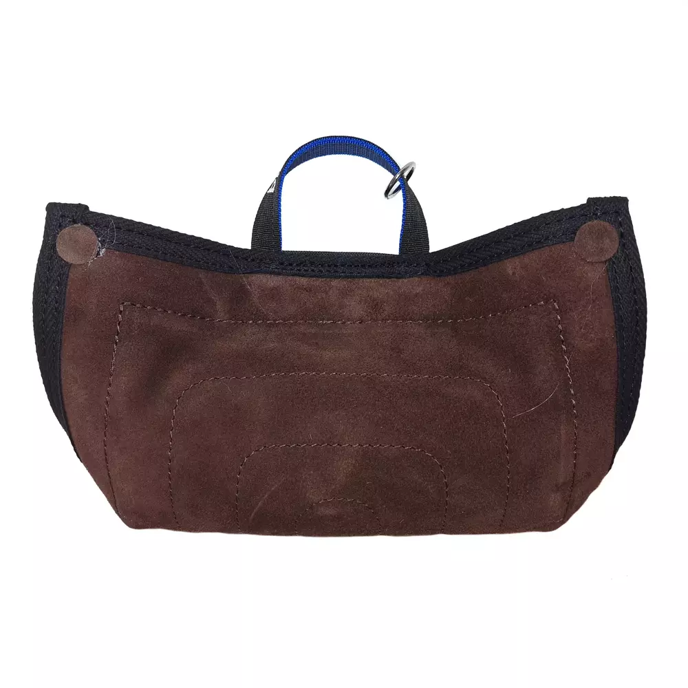 Leather bite wedge with two handles