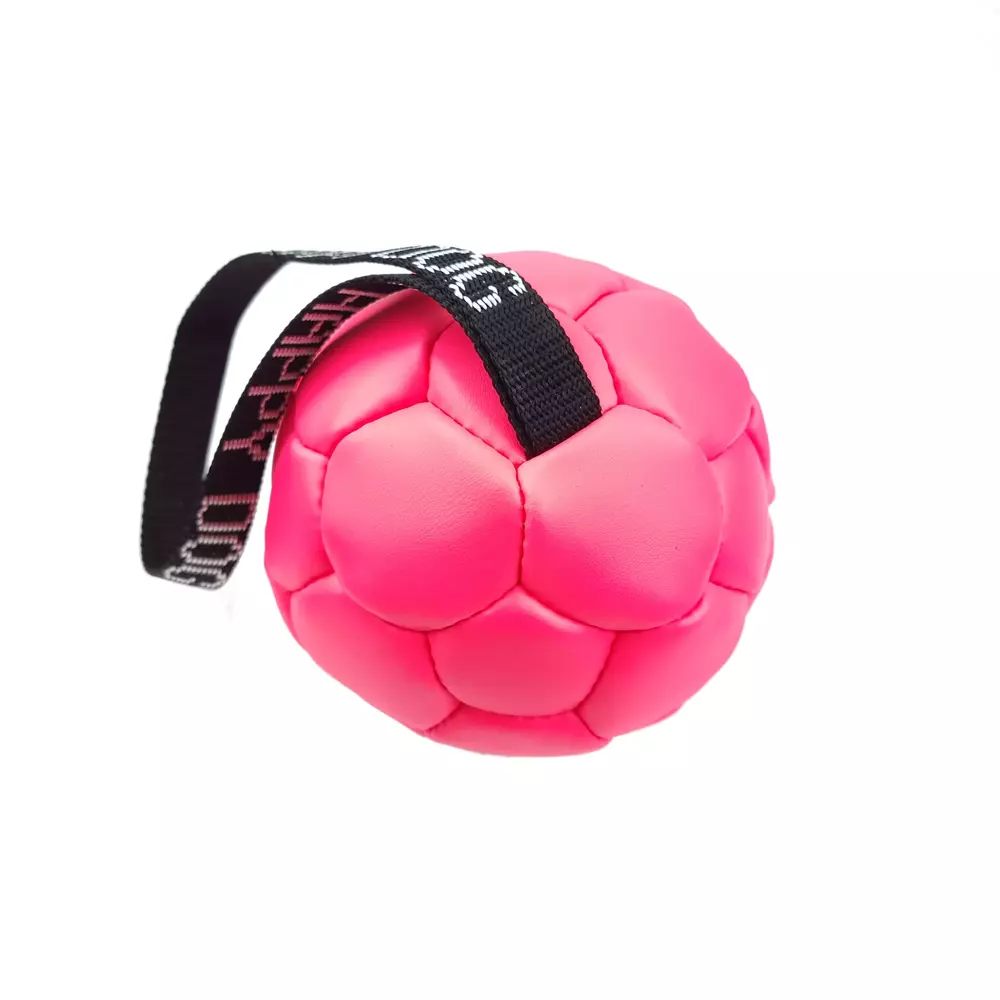 Eco-leather ball with handle