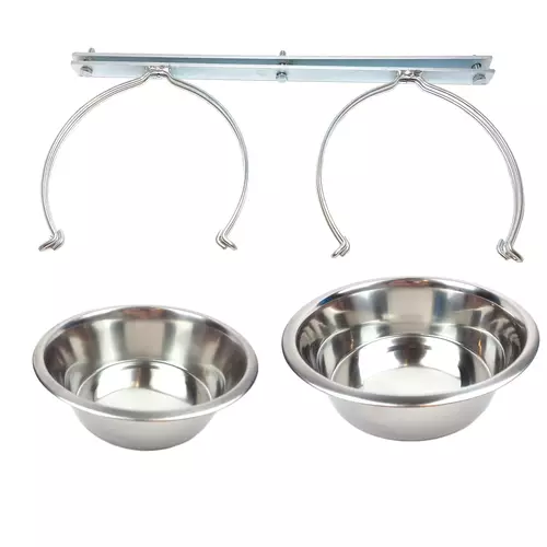 Halter für zwei Hundenapf, 2.8L, 4L 1