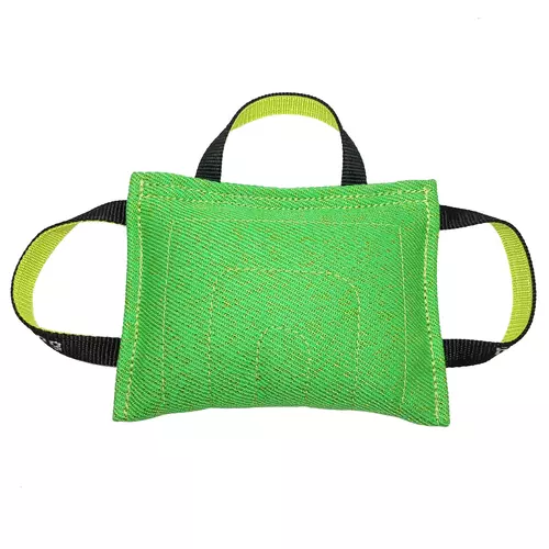 Nylcot bite pad with three handles