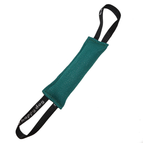 Nylcot bite tug with two handles