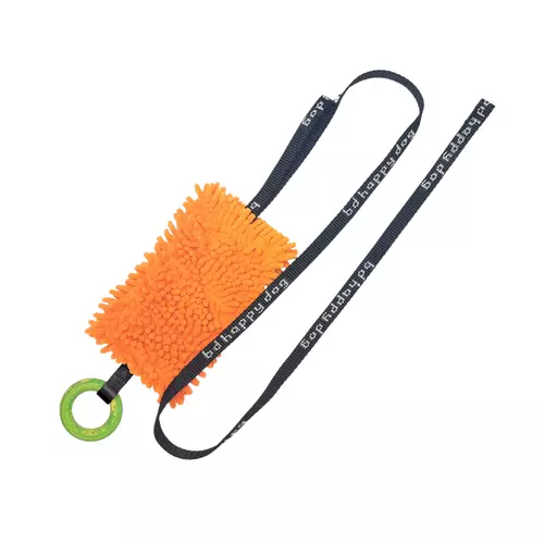 Chenille toy with ringo and leash