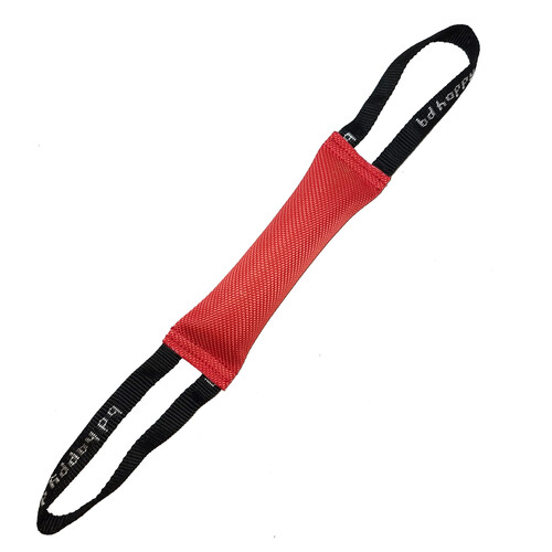 Fire hose bite tug with two handles