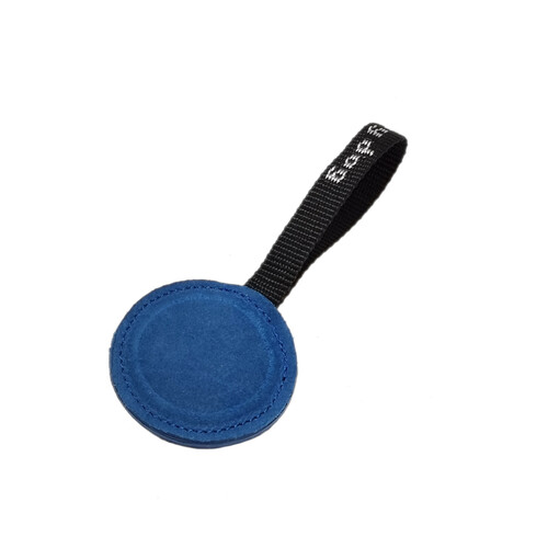 Leather bite tug flat with handle