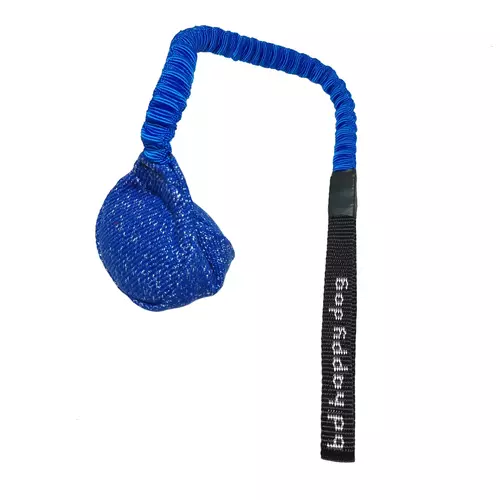 Nylcot ball pouch with bungee handle