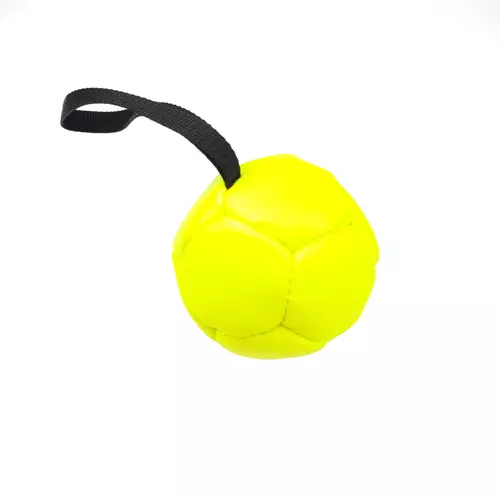 Eco-leather ball with handle