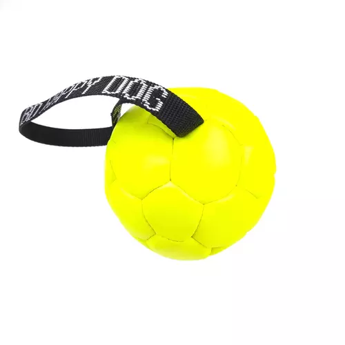 Eco-leather ball with handle